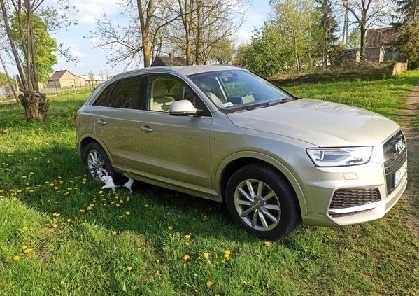 Audi Q3 cena 89000 przebieg: 56645, rok produkcji 2017 z Tykocin małe 92